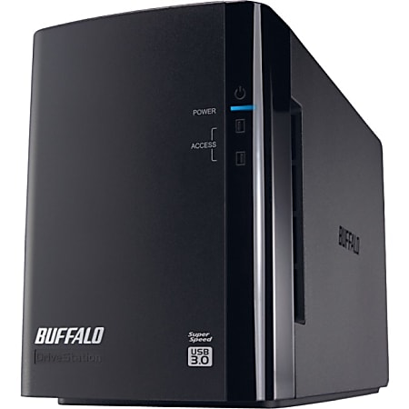 BUFFALO DriveStation Duo USB 3.0 2-Drive 6 TB Desktop DAS (HD-WH6TU3R1)