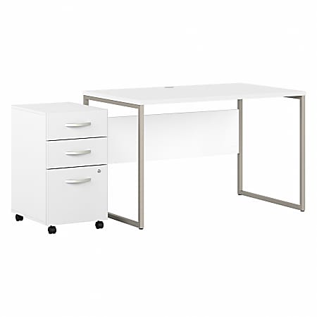 Bush® Business Furniture Hybrid 48&quot;W x 30&quot;D Computer