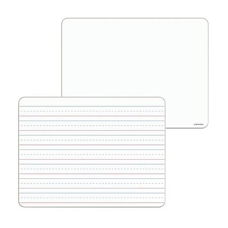 U Brands® Frameless Double-Sided Non-Magnetic Dry-Erase Lap Boards, 12" x 9", White, 24 Pack