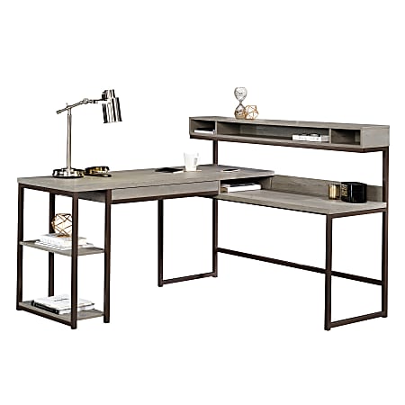 Sauder Manhattan Gate 61 W L Shape Computer Desk With Wireless