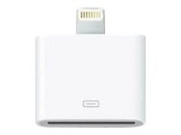 4XEM - Lightning adapter - Lightning male to Apple Dock female - white