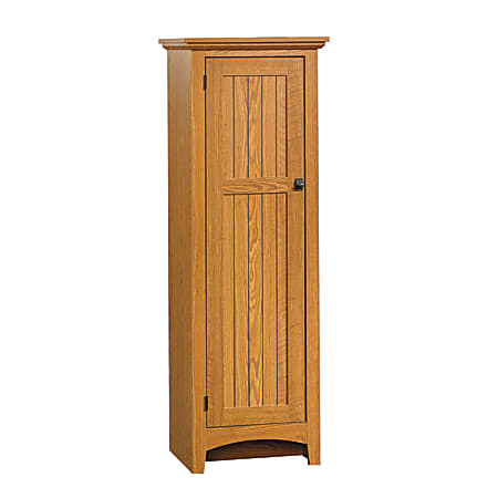Sauder® Select Collection Engineered Wood Storage Pantry, 3 Adjustable Shelves And 1 Fixed Shelf, 61 1/8"H x 21 1/2"W x 14 1/2"D, Carolina Oak