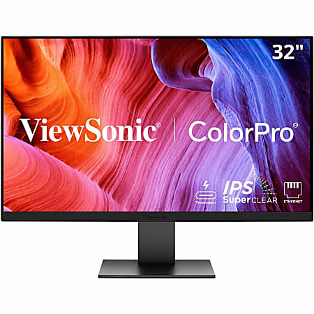 Viewsonic 32" Colorpro 4K UHD IPS Monitor, Vp3276T4K