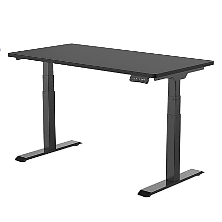 FlexiSpot EC4 Electric 48"W Height-Adjustable Standing Desk, Black