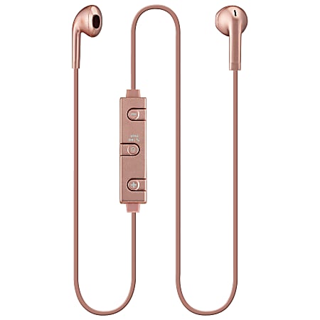 DPI Bluetooth® Wireless Earbud Headphones, Rose Gold, IAEB07RGD