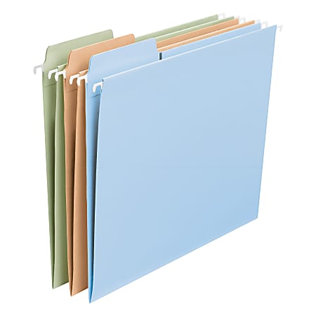 Smead® FasTab® Hanging File Folders, Letter Size, Assorted