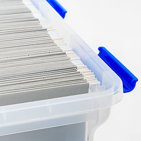 Iris Element Resistant Ultimate Storage Box LetterLegal 8 Gallon
