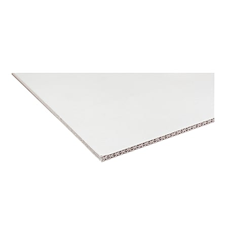 Pacon Rigid Display Board - 28" Height x 20" Width - White Surface - 10 / Carton