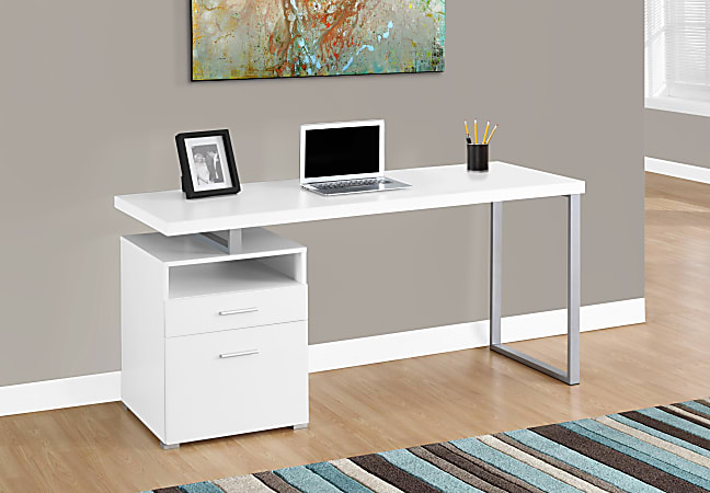60 computer sales desk with drawers