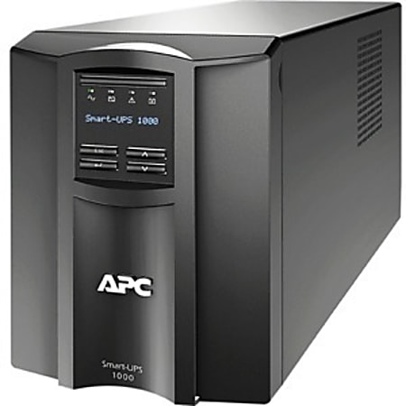 APC by Schneider Electric Smart-UPS SMT1000I 1000 VA Tower UPS - Tower - 6 Minute Stand-by - 230 V AC Output - Sine Wave - USB - 10 x Battery/Surge Outlet