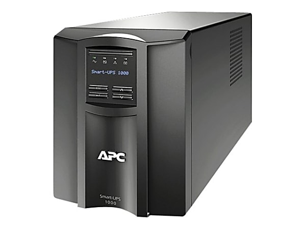 APC by Schneider Electric Smart-UPS SMT1000I 1000 VA Tower UPS - Tower - 3 Hour Recharge - 6 Minute Stand-by - 230 V AC Input - 230 V AC Output - Sine Wave - USB - 2 x IEC Jumper, 8 x IEC 320-C13 - 10 x Battery/Surge Outlet