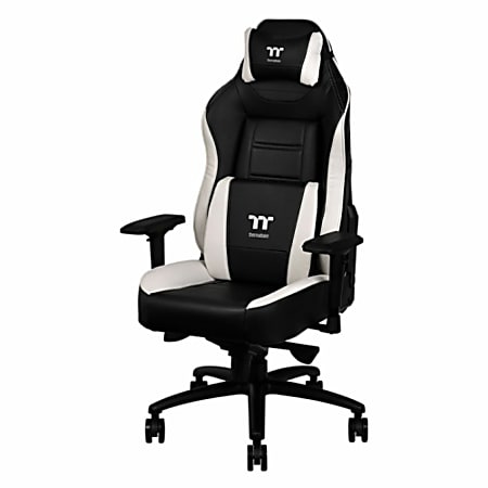 Thermaltake X-Comfort Series Gaming Chair, Black/White