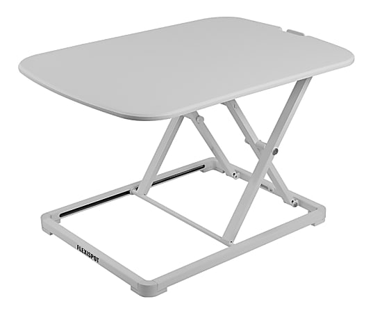 FlexiSpot GoRiser ML2W Sit-Stand Desk Riser, 34"H x 26-13/16"W x 18-15/16"D, White