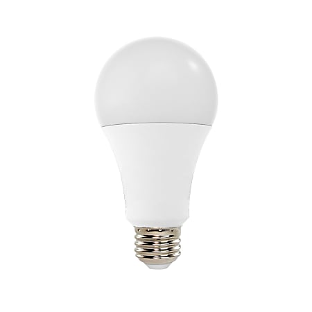 Euri A21 LED Bulb, Dimmable, 16 Watt, 1600 Lumens, 3000K/Warm White, Pack Of 10 Bulbs