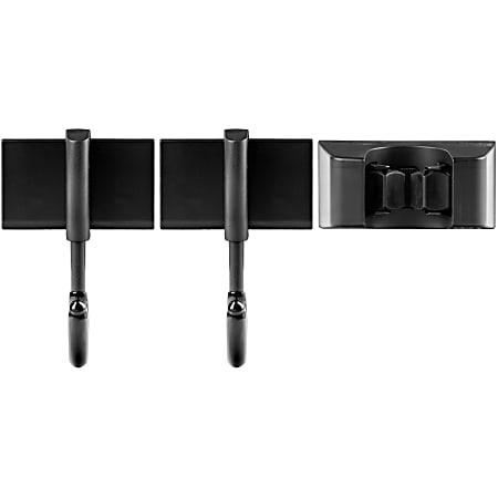 Duck Brand EasyMounts Heavy-Duty Garage Kit - 15 lb (6.80 kg), 50 lb (22.68 kg) Capacity - for Home, Garage, Broom, Shovel - Black - 1 Each