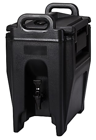 Cambro Ultra Camtainer Beverage Dispenser, 3 Gallons, Black