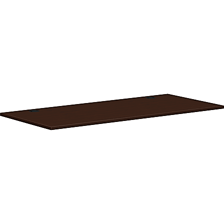HON® Mod Worksurface, 30" x 66", Mahogany