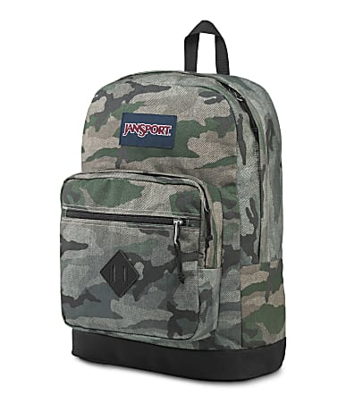 JanSport City View Remix Backpack With 15 Laptop Pocket Camo Ombre