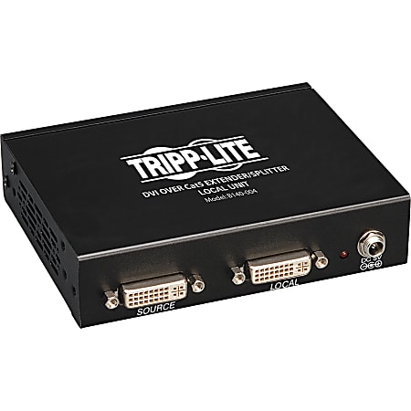 Tripp Lite DVI Over Cat5/Cat6 Video Extender Splitter 4-Port Transmitter 200' - 1920x1080 at 60Hz