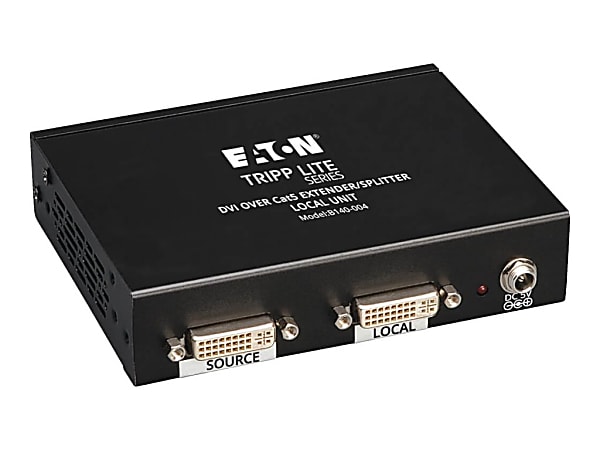 Tripp Lite DVI Over Cat5/Cat6 Video Extender Splitter 4-Port Transmitter 200', B140004