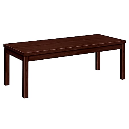 HON® Occasional Coffee Table, Mahogany