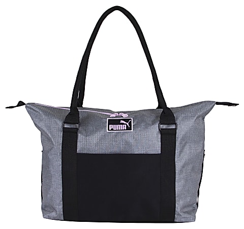 PUMA Jane Tote Bag, Black/Gray