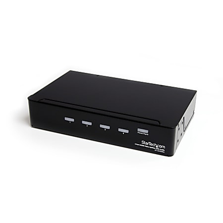 StarTech.com 4-Port HDMI™ Video Splitter with Audio, 1.7" x 8.7" x 5.3"