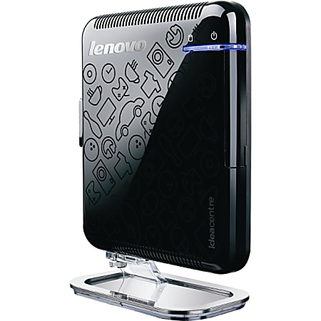 Lenovo IdeaCentre Q110 30161DU Desktop Computer - Intel Atom 230 1.60 GHz - 2 GB DDR2 SDRAM - 320 GB HDD - Windows 7 Home Premium - Ultra Small