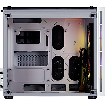 Corsair Crystal 280X Computer Case White Tempered Glass Micro ATX