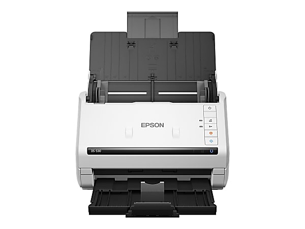 Epson® WorkForce DS-530 Color Duplex Sheetfed Scanner, White