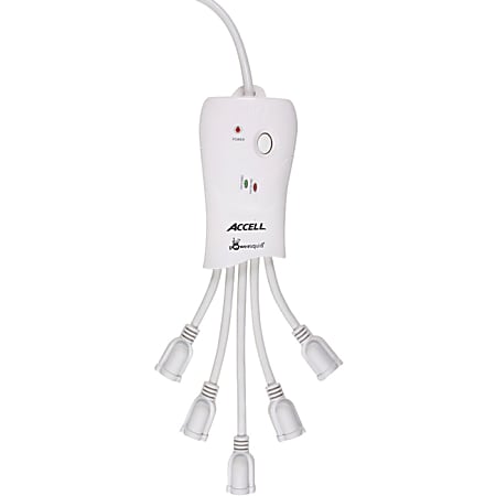 PowerSquid Surge Protector and Power Conditioner - 600 Joules - 6 ft / 1.8 m - 5 x AC Power - 1800 VA - 600 J - 120 V AC Input - 120 V AC Output