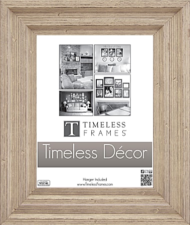 Timeless Frames® Barnwood Frame, 10”H x 8”W x 1-1/8”D, Mocha