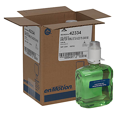 enMotion® by GP PRO Gen2 Moisturizing Foam Hand Sanitizer Dispenser Refill, 1,000 ml, Case Of 2