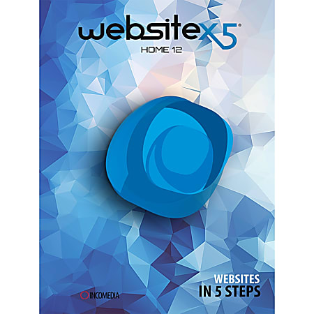 WebSite X5 Home 12, Download Version