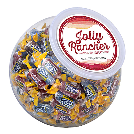 Cyber Sweetz Jolly Ranchers Candy Bowl, 3 Lb