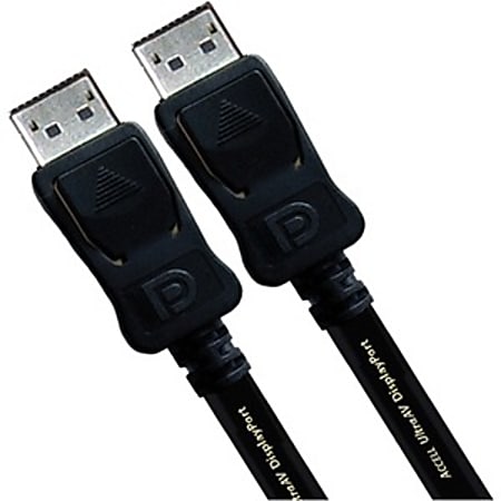 Accell UltraAV DisplayPort To DisplayPort Version 1.2 Cable, 6.56'