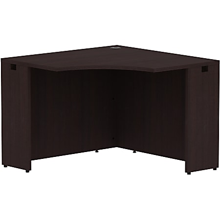 Lorell® 42"W Corner Computer Desk, Espresso