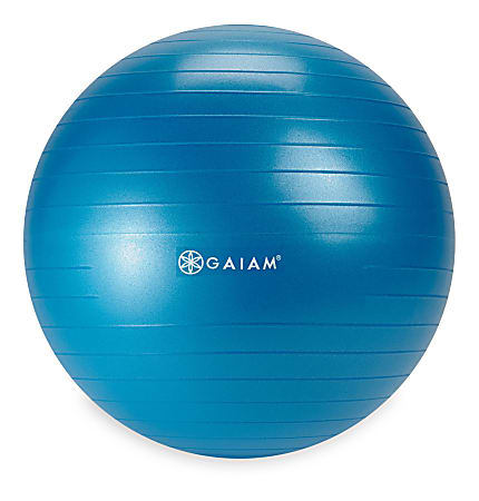 Gaiam Kids' Balance Ball, Blue