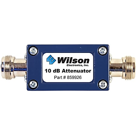 Wilson 10 dB Cellular Signal Attenuator, 50 Ohm (N Female Connectors)