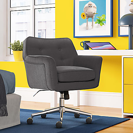 Serta at Home Ashland Desk Chair, Graphite