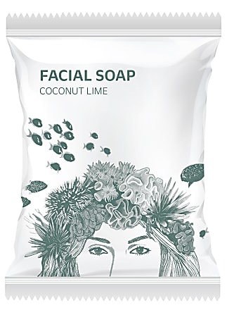Hotel Emporium Outrigger Waikiki Malia Facial Soaps, 1 Oz, Tropical Scent, Case Of 300 Soaps