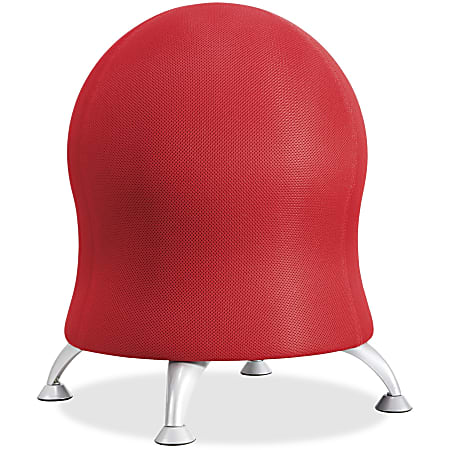 Safco Zenergy Exercise Ball Stool Crimson Office Depot