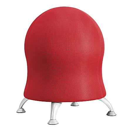 Safco Zenergy Exercise Ball Stool Crimson Office Depot