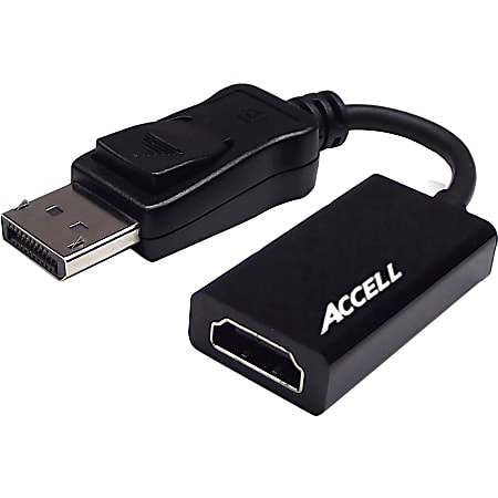 Accell UltraAV DisplayPort 1.1 To HDMI 1.4 Active Adapter