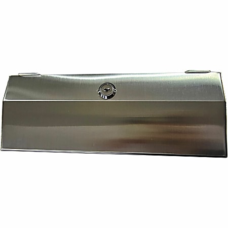 Genuine Joe C-Fold/Multi-fold Towel Dispenser Cabinet - C Fold, Multifold Dispenser - 13.5