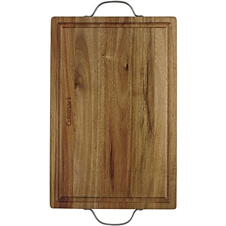 Cuisinart CCB-2HCB Cutting Board, 12" x 21-3/4", Brown, Total Qty 1