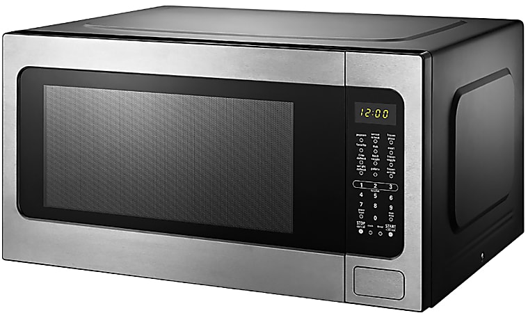 Black+Decker EM262AMY-PHB 2.2 Cu Ft Microwave, Stainless Steel