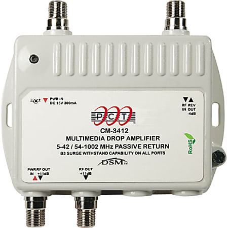 Channel Master CM-3412 Signal Splitter - 1 GHz - 5 MHz to 1 GHz