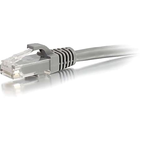 C2G-125ft Cat6 Snagless Unshielded (UTP) Network Patch Cable - Gray - Category 6 for Network Device - RJ-45 Male - RJ-45 Male - 125ft - Gray