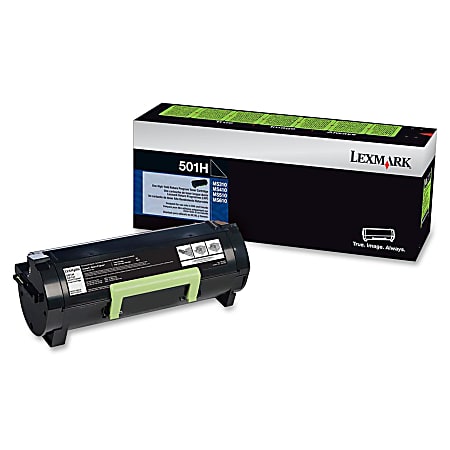 Lexmark™ 50F1H00 Black High Yield Return Program Toner Cartridge